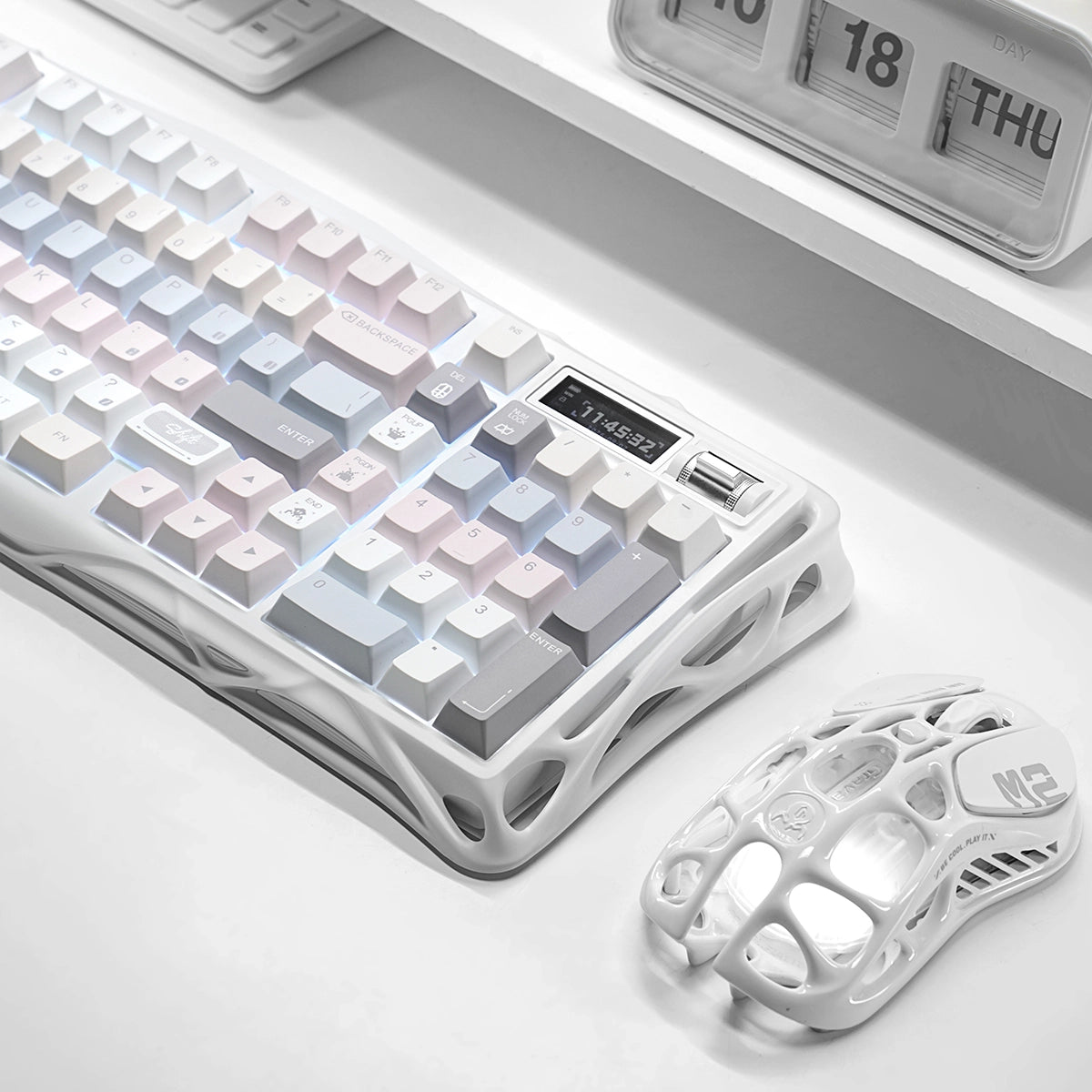 Mercury K98 Mechanisch – Pastellhauch [ANSI Layout]