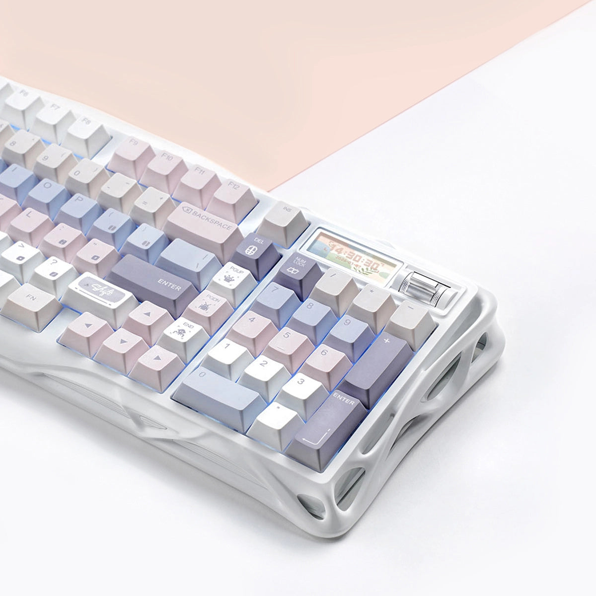Mercury K98 Mechanisch – Pastellhauch [ANSI Layout]