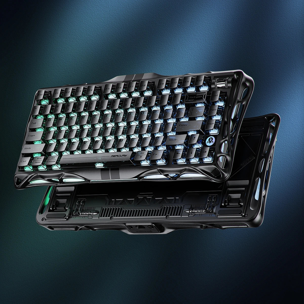 Tastiera Gaming GravaStar V75 Lite – Switch Magnetici Hall Effect, Rapid Trigger 4000Hz, Attuazione 0,01-3,5mm, RGB, Hot Swap