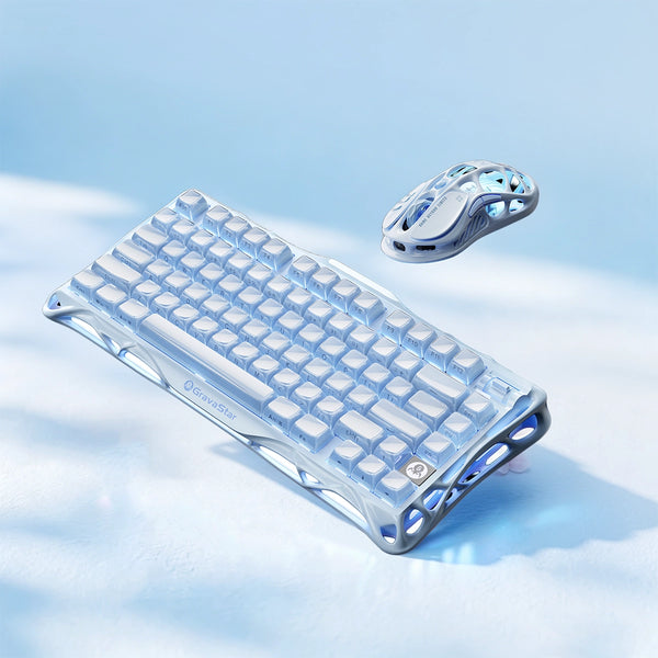 GravaStar Eisblau – Gaming-Komplettset