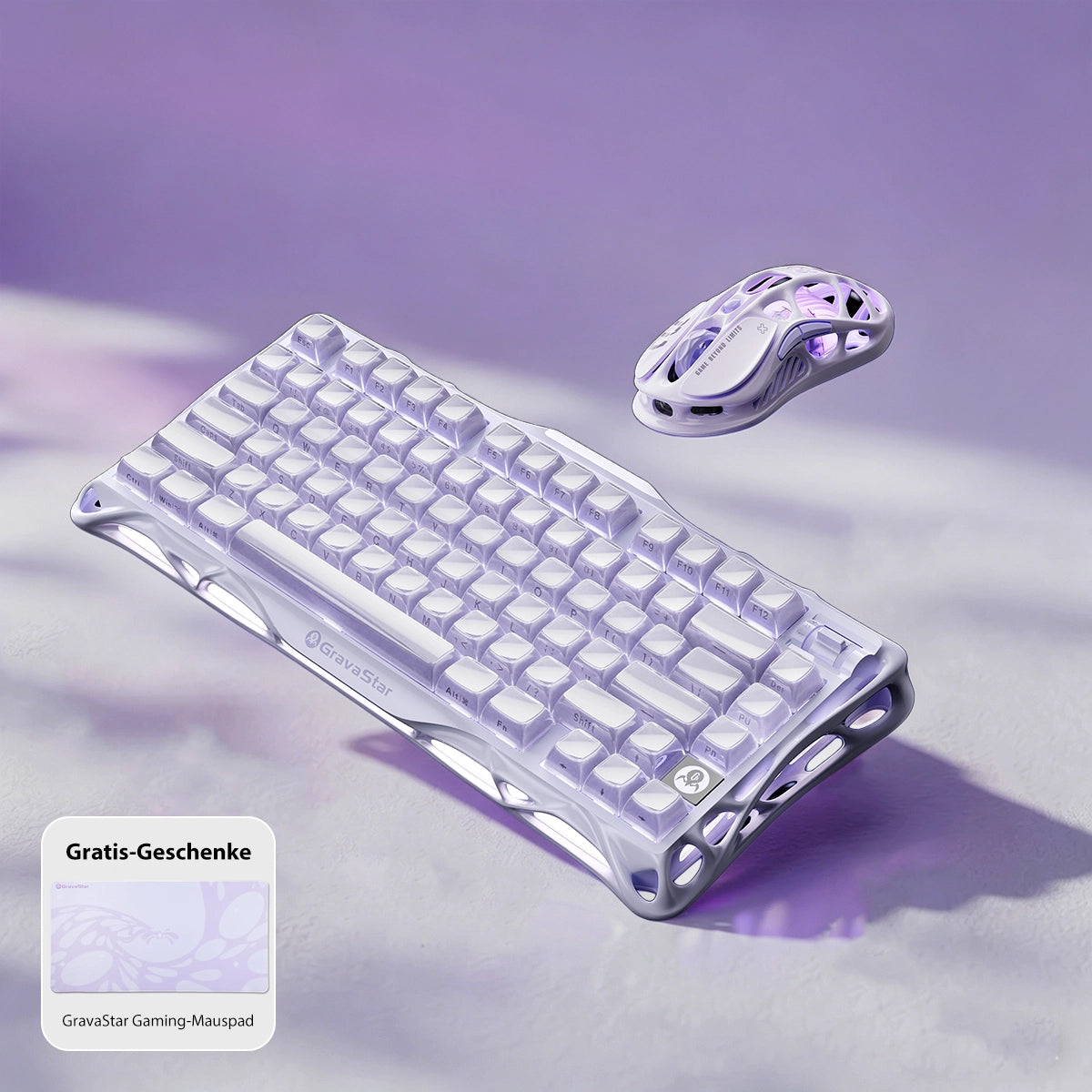 GravaStar Gaming Set - Lavender Purple