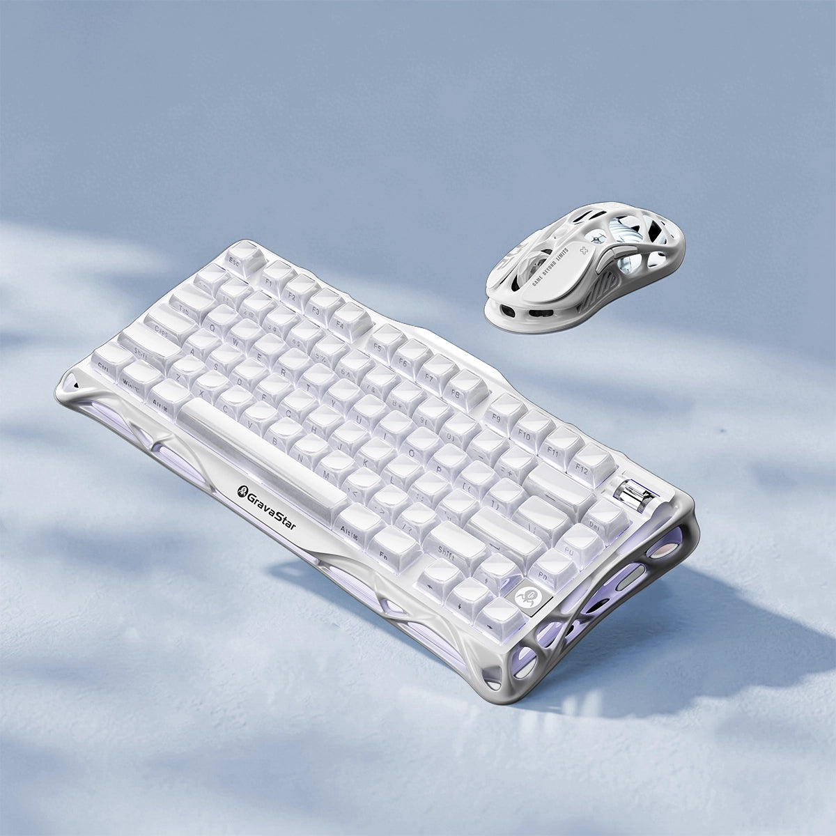 GravaStar Opalweiß – Gaming-Komplettset