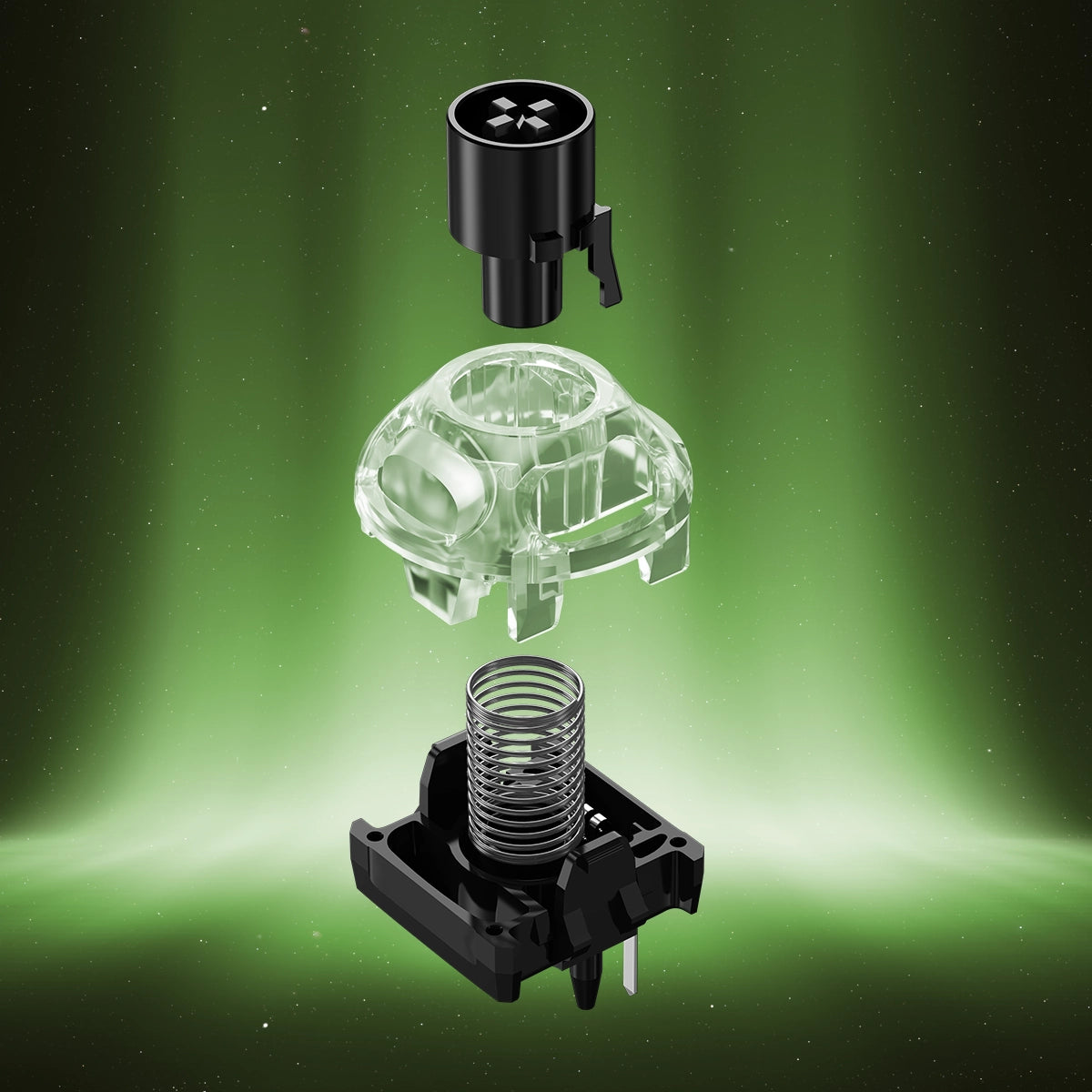 GravaStar UFO Mechanischer Gaming-Switch – Stealth Black