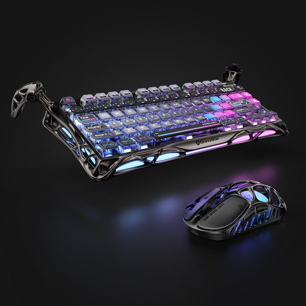 GravaStar Ultimate-Gaming-Set – Cyberpunk-Sonderedition

Futuristisches Gaming-Bundle mit Cyberpunk-Design für ultimative Gaming-Performance

Steigern Sie Ihr Gaming-Erlebnis mit dem GravaStar Ultimate-Gaming-Set Cyberpunk-Sonderedition – dem ultimativen Bundle für professionelle deutsche Gamer. Dieses exklusive Set vereint futuristisches Cyberpunk-Design mit modernster Gaming-Technologie und bietet alles, was Sie für dominantes Gaming benötigen.