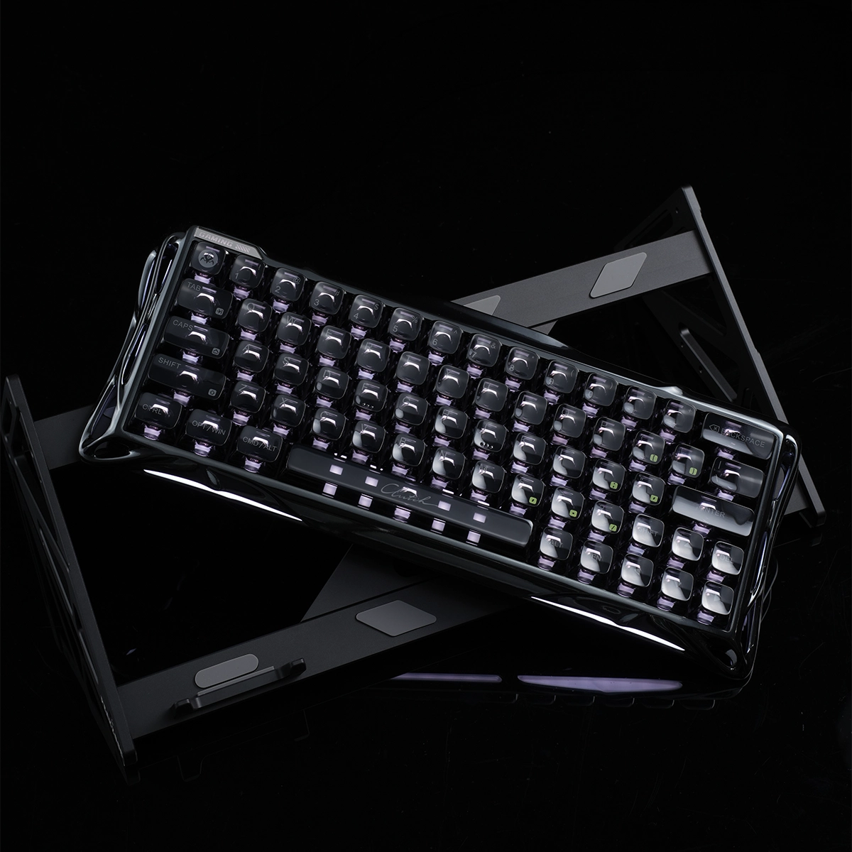 GravaStar V60 Ultra Hall-Effekt – Obsidianschwarz [ANSI Layout]