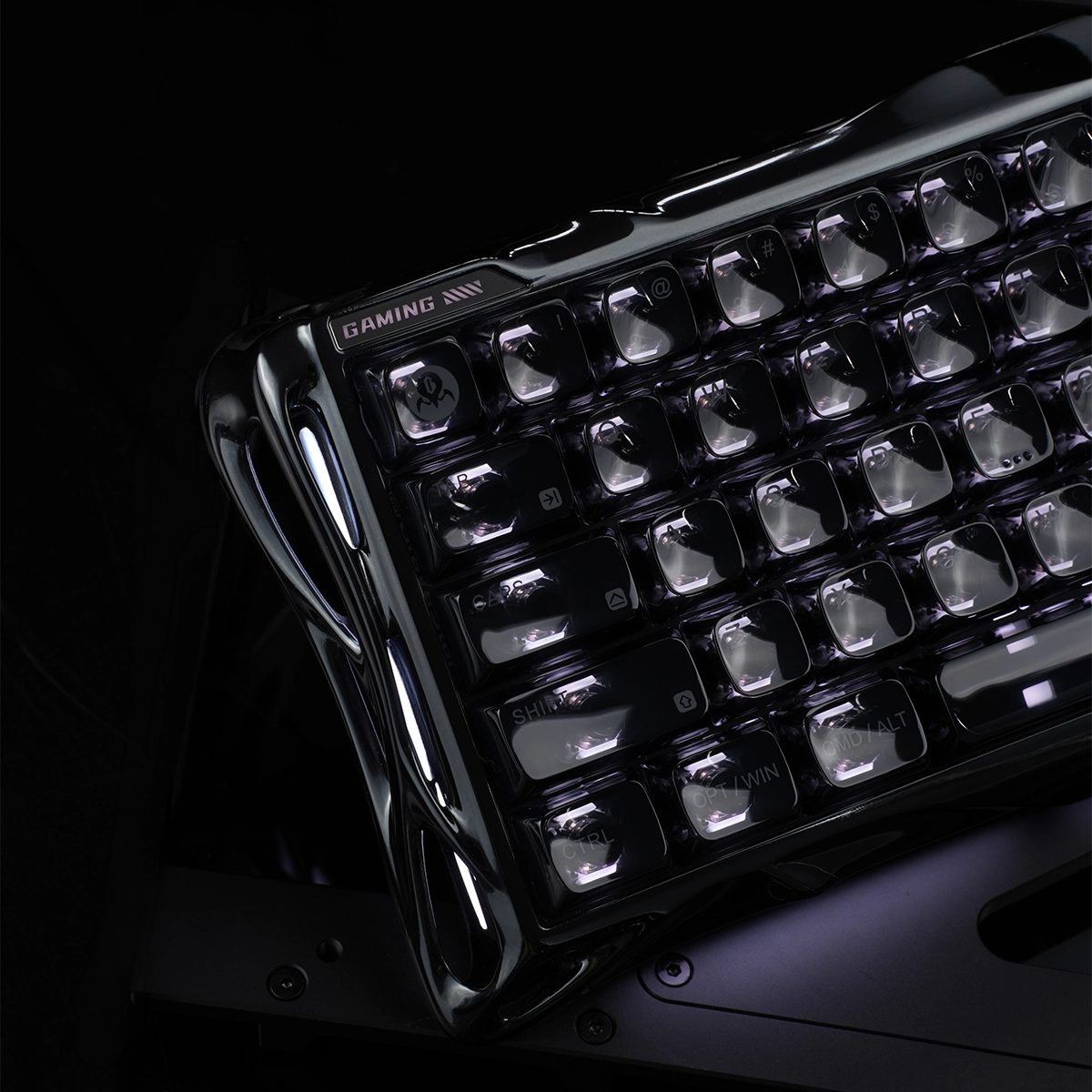 GravaStar V60 Ultra Hall-Effekt – Obsidianschwarz [ANSI Layout]