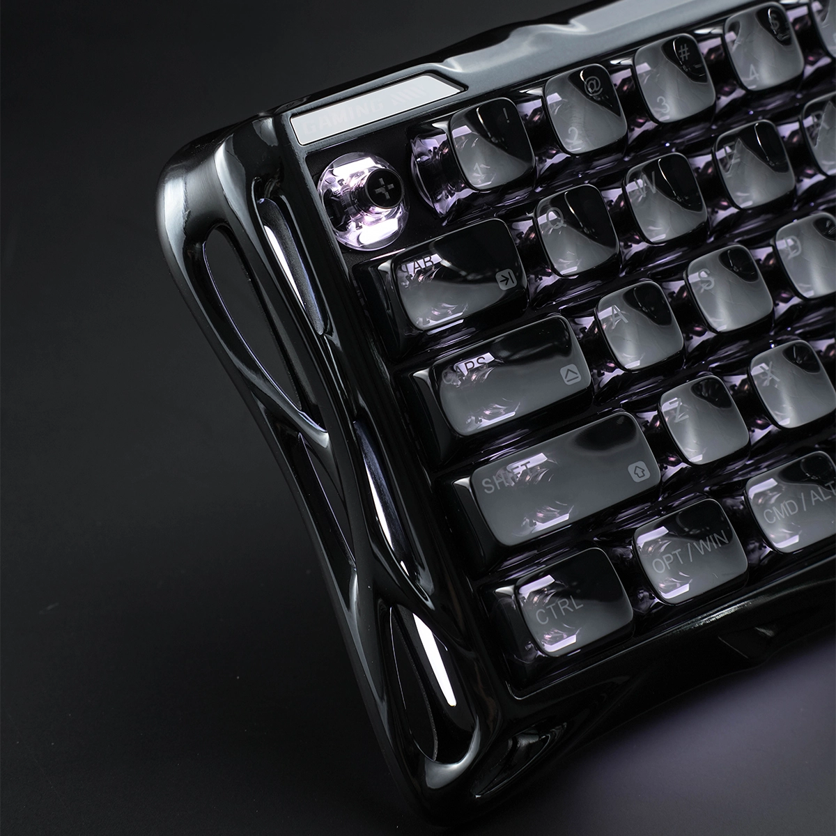 GravaStar V60 Ultra Hall-Effekt – Obsidianschwarz [ANSI Layout]