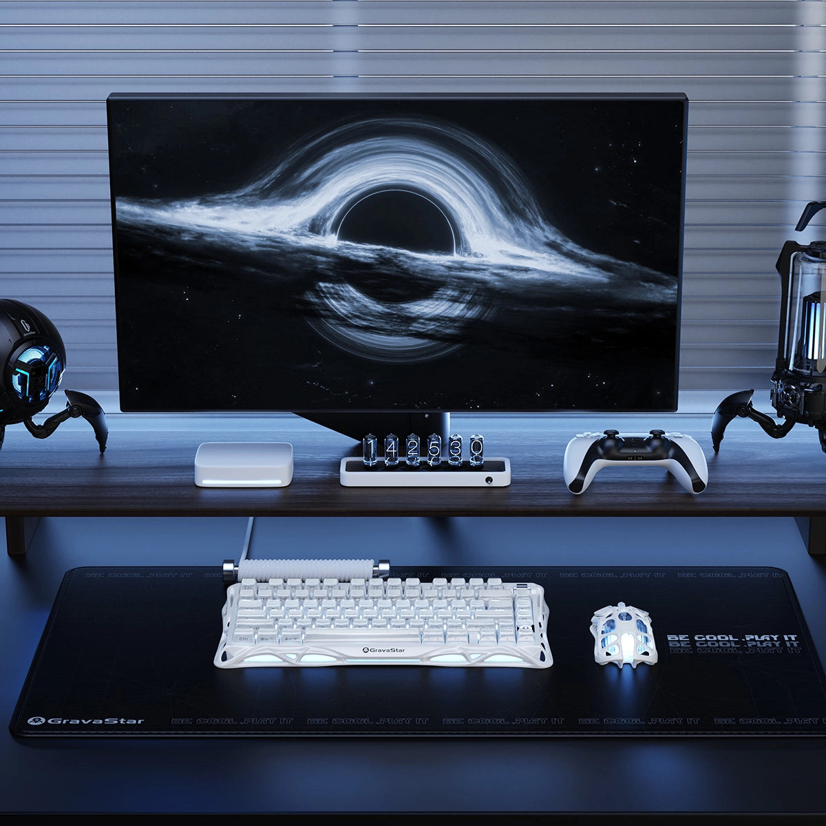 Mercury K1 Mechanisch – Opalweiß