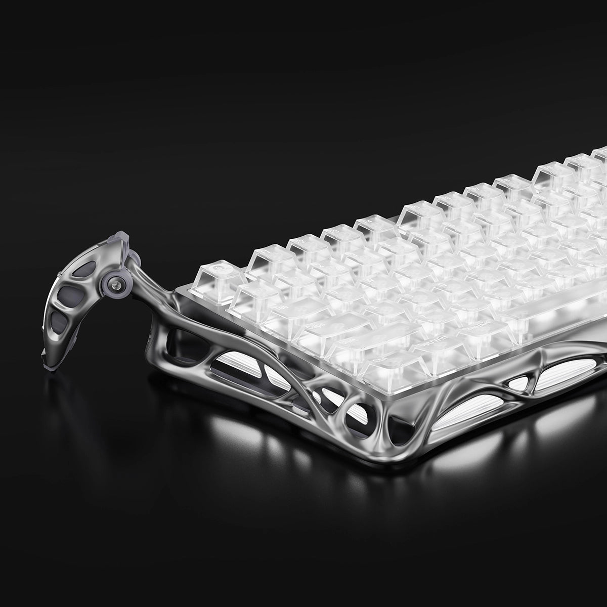 Mercury K1 Pro Mechanisch – Phantom-Silber [ANSI Layout]