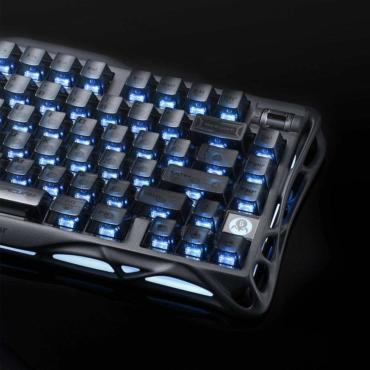 Mercury K1 Mechanisch – Stealth Schwarz [ANSI Layout]