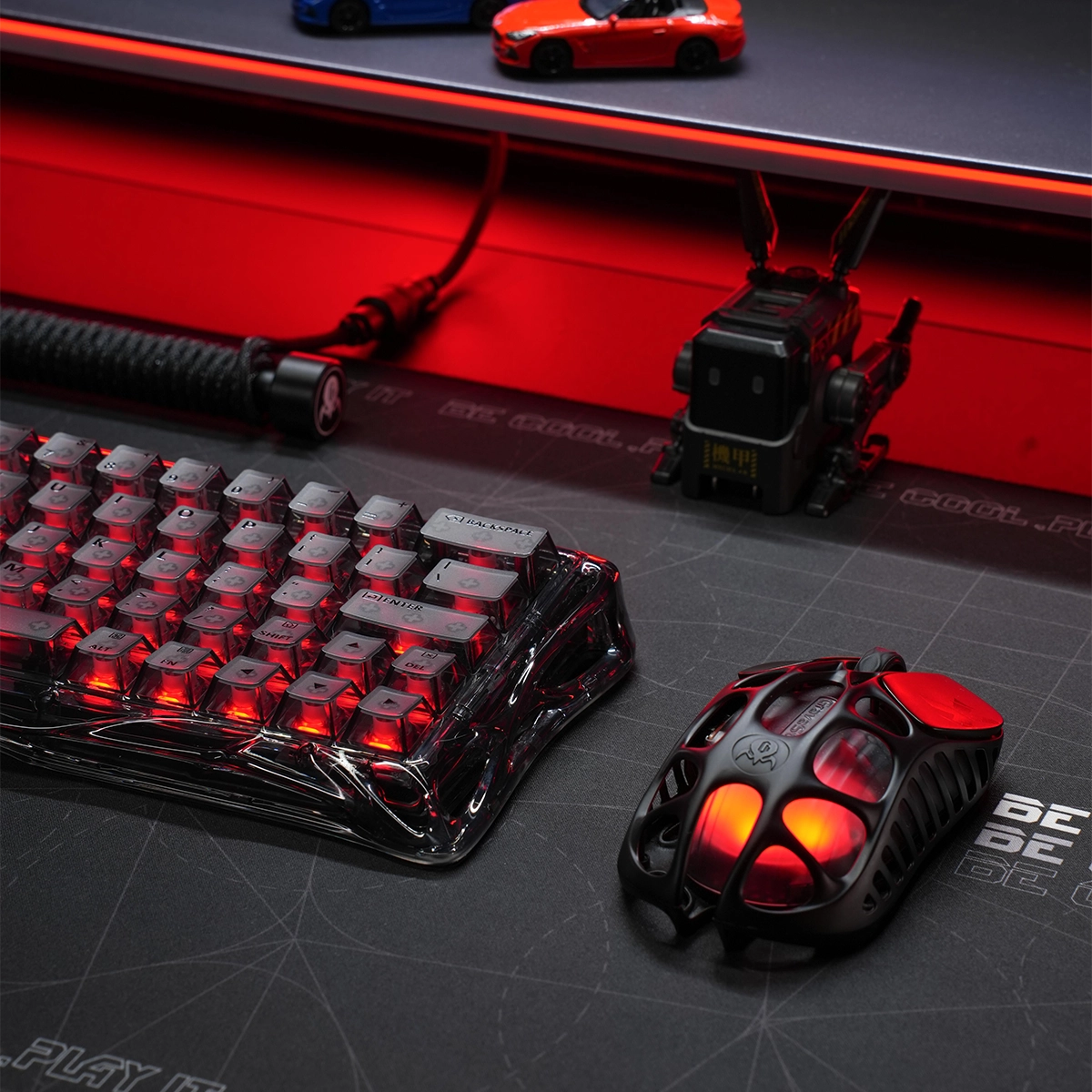 GravaStar 8K Hall Effect Gaming Set - Onyx Crystal