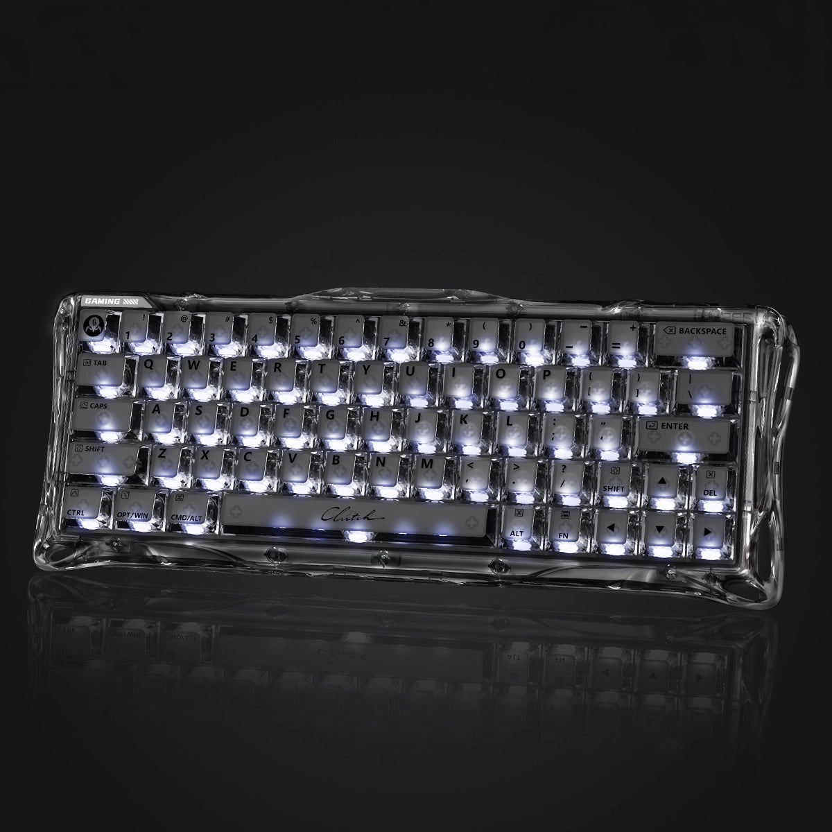 Mercury V60 Onyx Crystal – 60% Hall Effect Gaming Keyboard QWERTZ ...