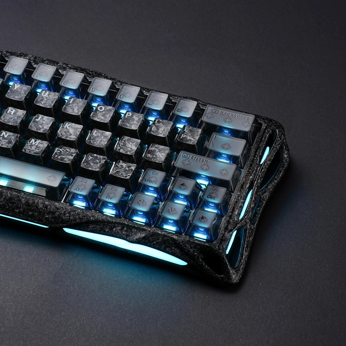 Mercury V60 Pro Hall Effect - Cyber Frost Black [ISO/ANSI Layout]