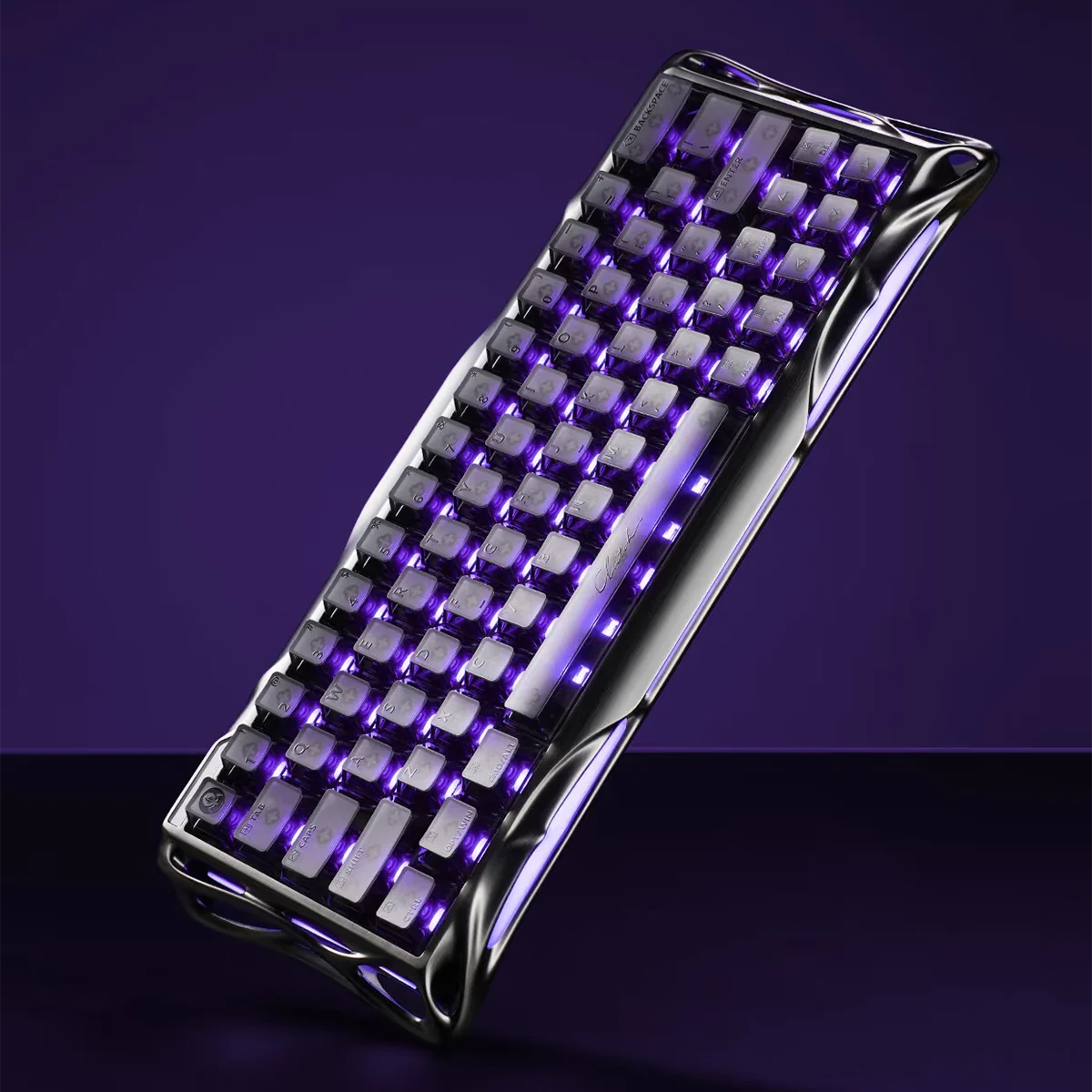 Mercury V60 Pro Hall-Effekt – Stahlgrauer Rauch / Silberfrost