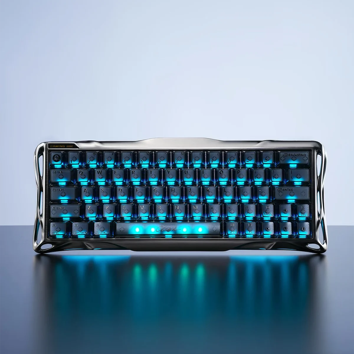 Mercury V60 Pro Hall-Effekt – Stahlgrauer Rauch / Silberfrost