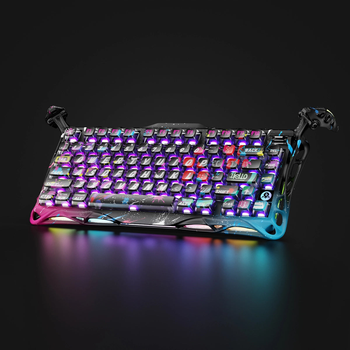 Mercury V75 Pro Neon Graffiti - 75% Hall Effect Gaming Keyboard