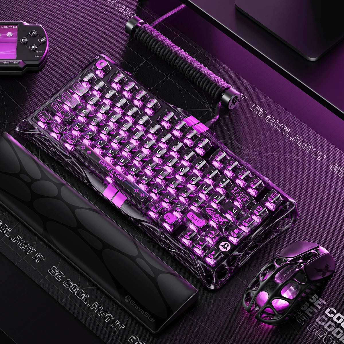 Mercury V75 Lite – Transparent Black