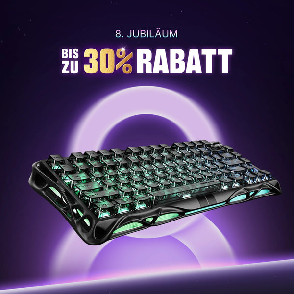 Mercury V75 Hall-Effekt – Schwarz/Grau