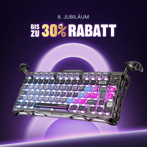 Mercury K1 Pro Mechanisch – Cyberpunk Sonderedition