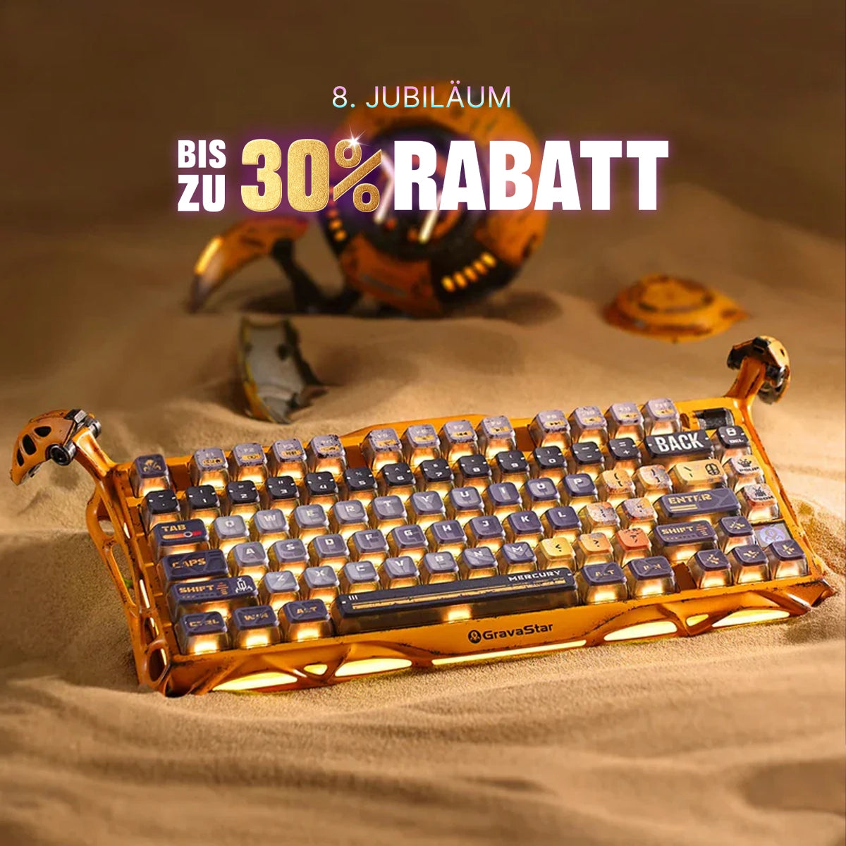 Mercury K1 Pro Mechanical - Combat Yellow Special Edition