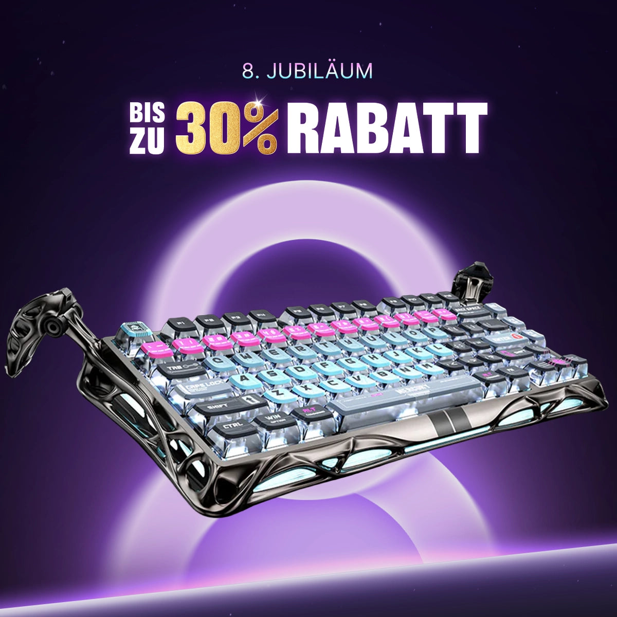 Mercury V75 Pro Hall Effect – Cyberpunk