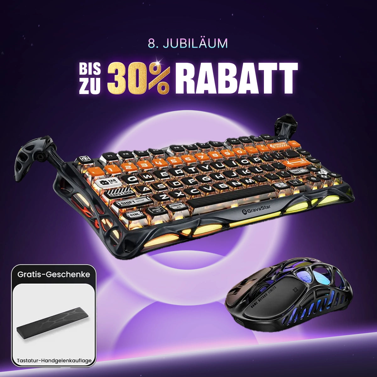 GravaStar Ultimate-Gaming-Komplettset – Cyberlicht