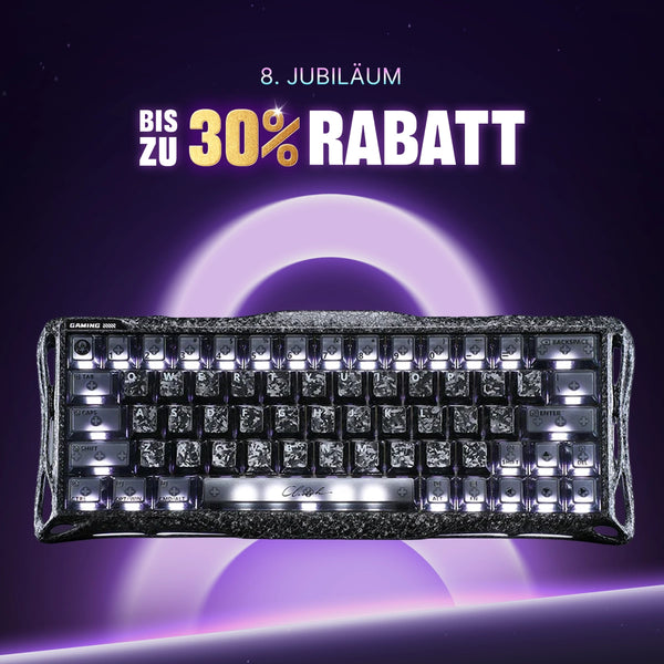 Mercury V60 Pro Hall-Effekt – Cyber Frost Schwarz