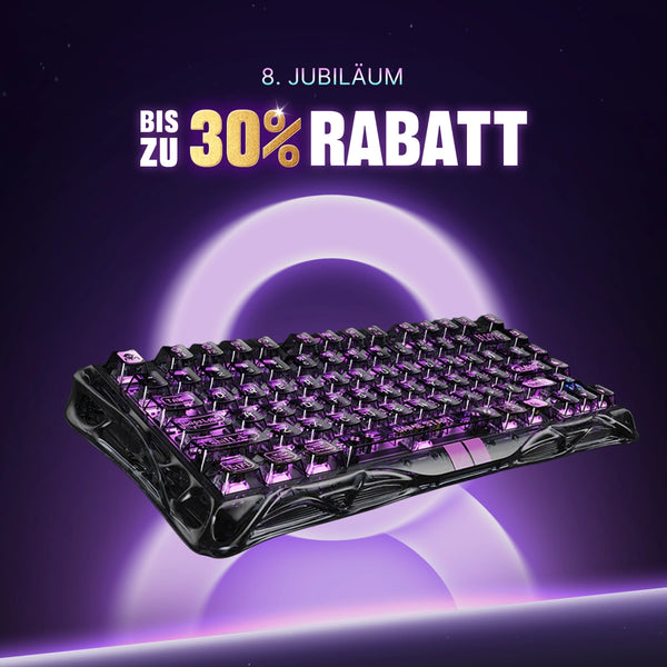 Mercury V75 Lite Hall-Effekt – Kristall Schwarz