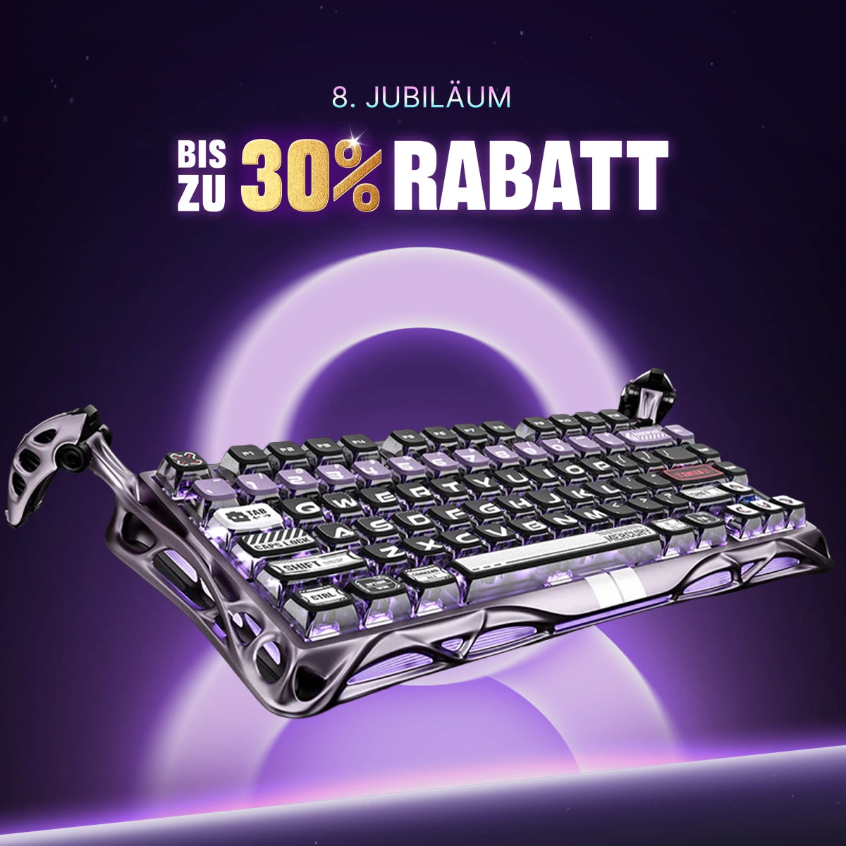 Mercury V75 Pro Hall Effect – Iron Violet