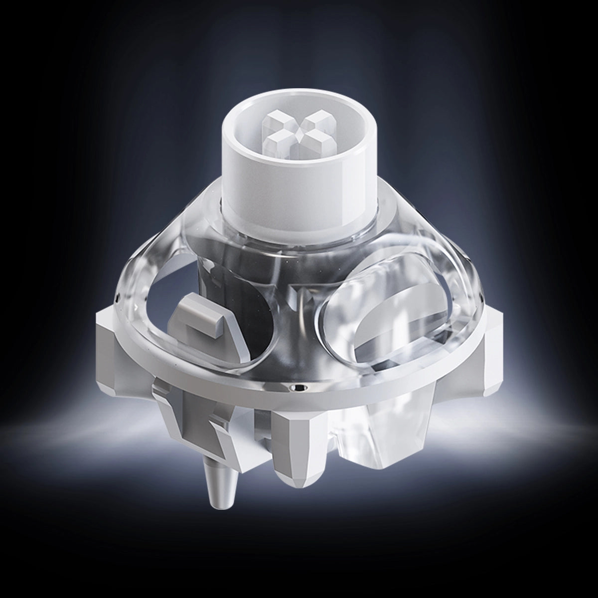 GravaStar UFO Magnetic Switch - Hall Effect Switches for V Series (Purple/Silver)