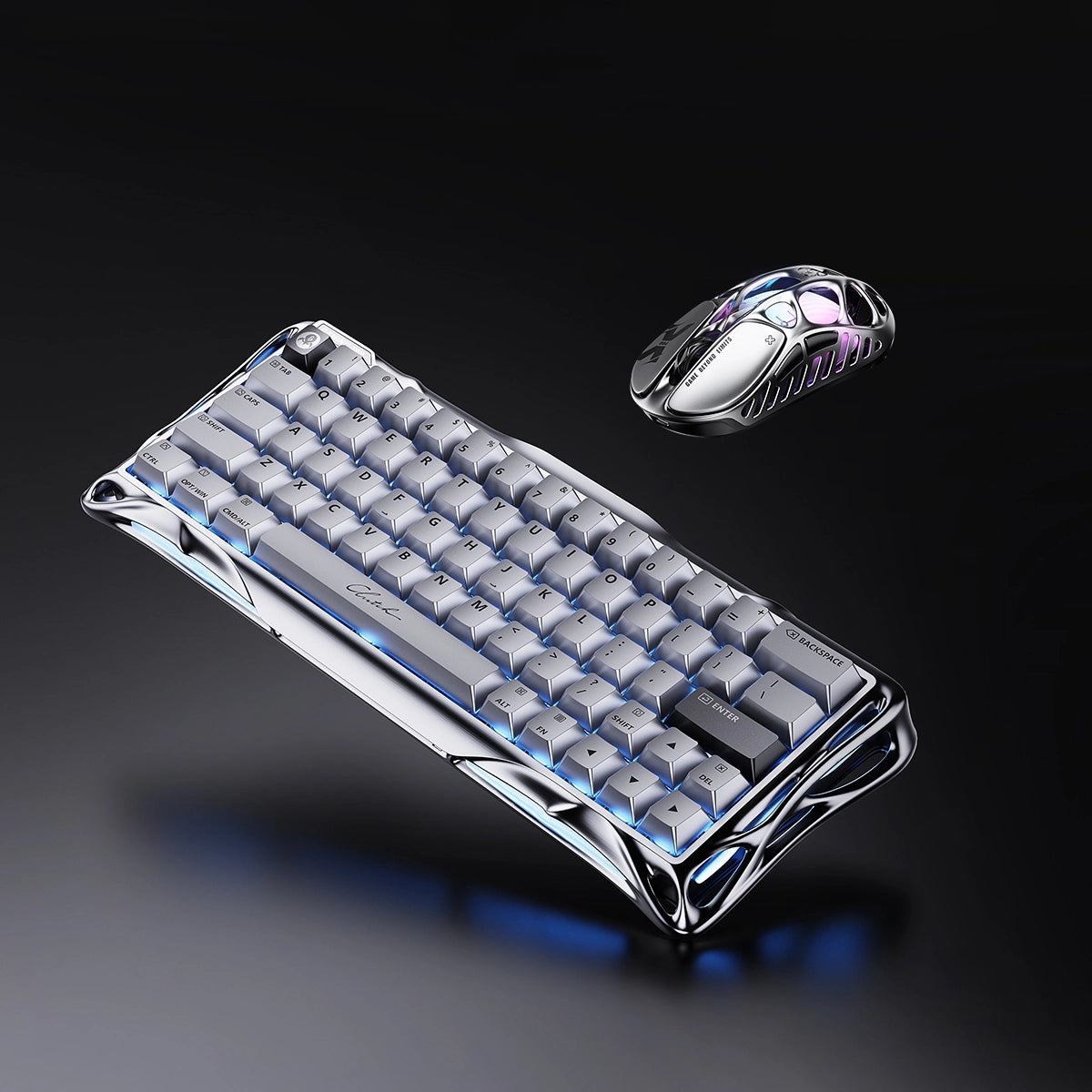 GravaStar V60 Pro Deluxe-Gaming-Komplettset mit Tastenkappen-Set