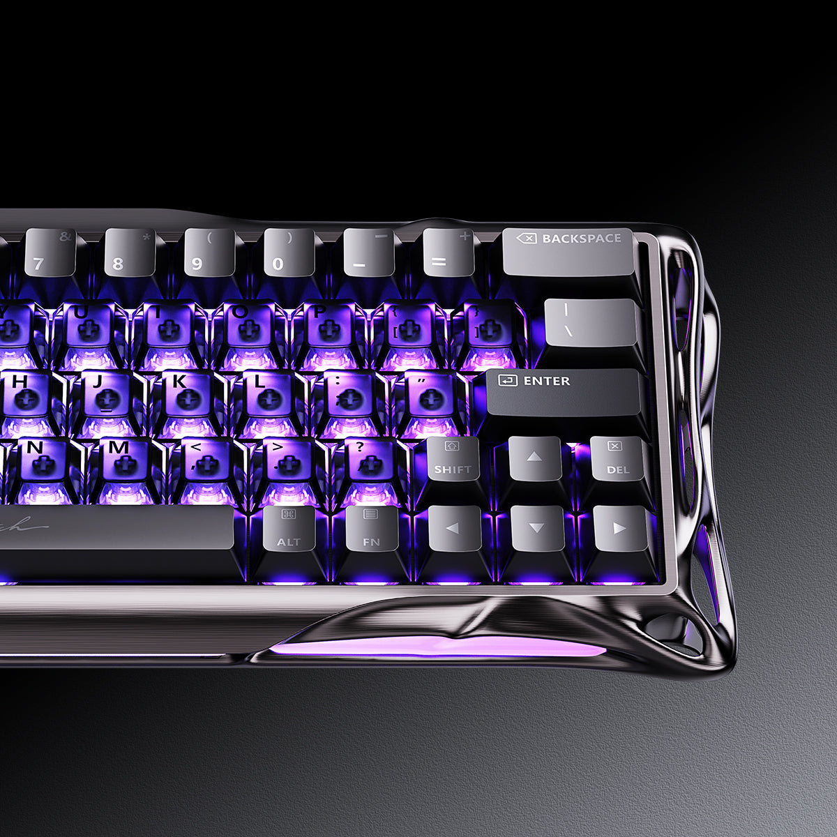 Mercury V60 Pro Deluxe – Gaming-Tastatur mit Tastenkappen-Set
