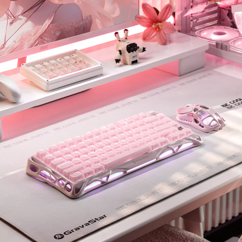 GravaStar Sakura Gaming Set – Pink – Special Edition