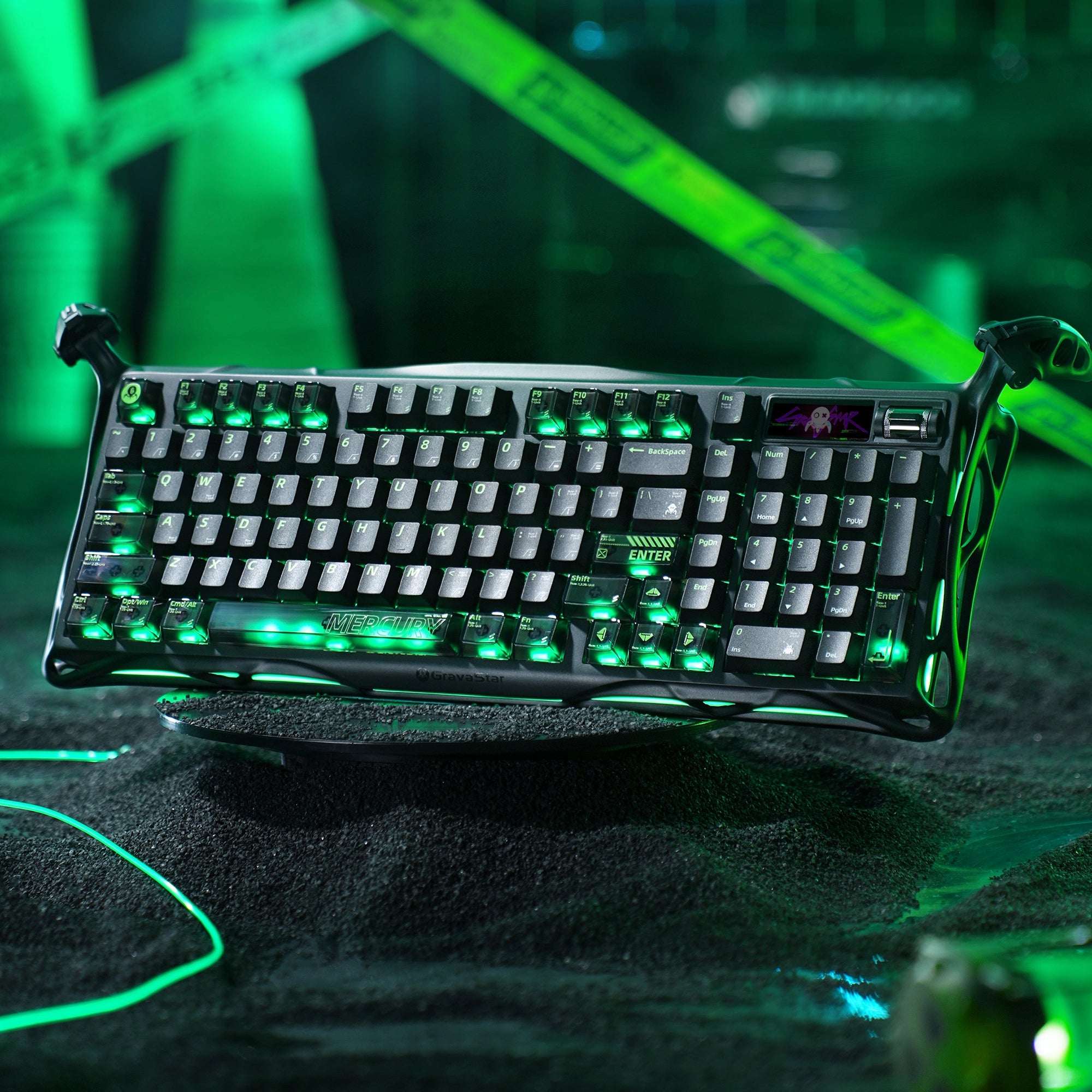 GravaStar K98 Pro Apex Gaming Set - Phantom Black [ANSI Layout]