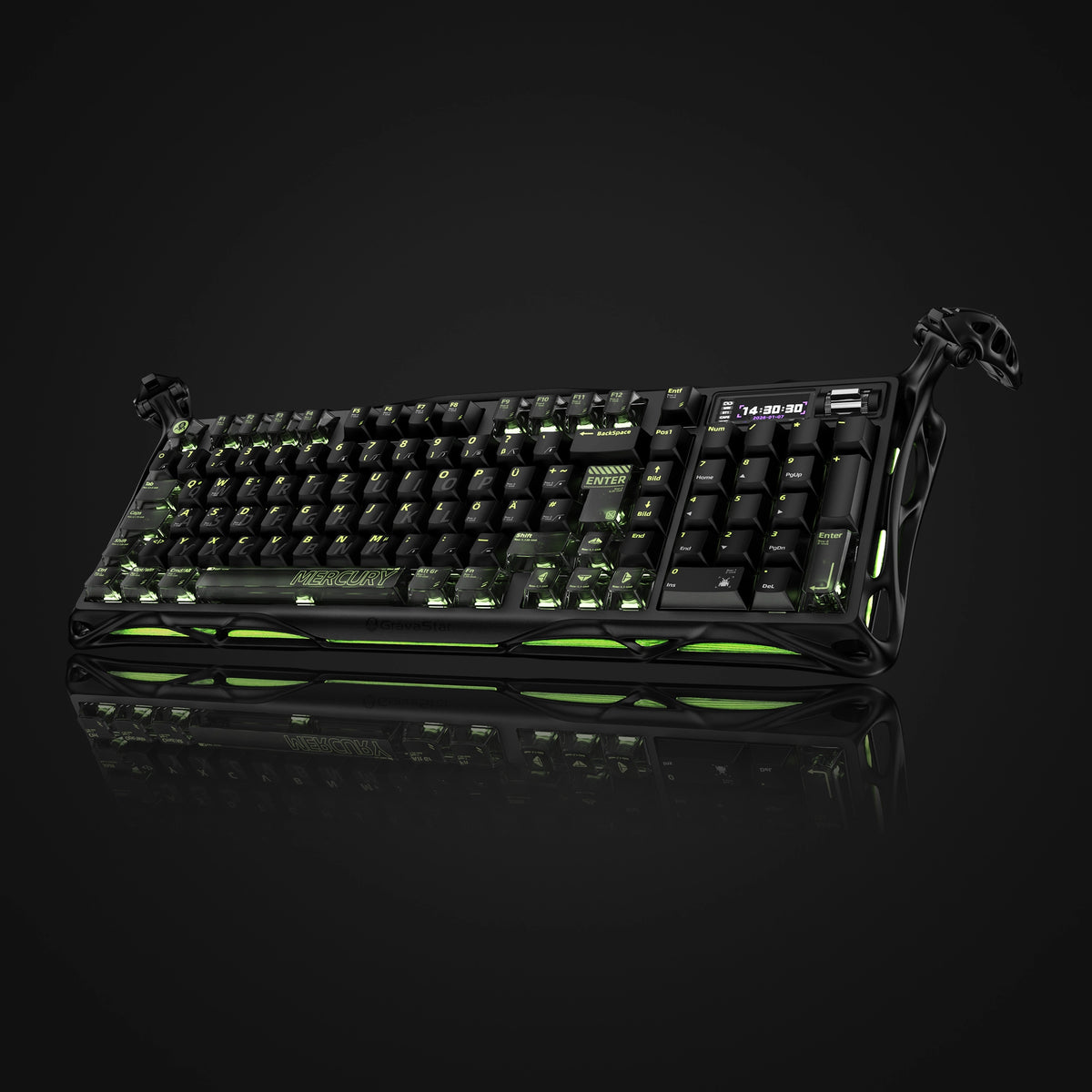 Mercury K98 Pro - Phantom Black [ISO-DE/ANSI Layout]