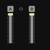 16 dynamische RGB-Beleuchtungsmodi und synchronisierte Lichteffekte der GravaStar V75-Serie